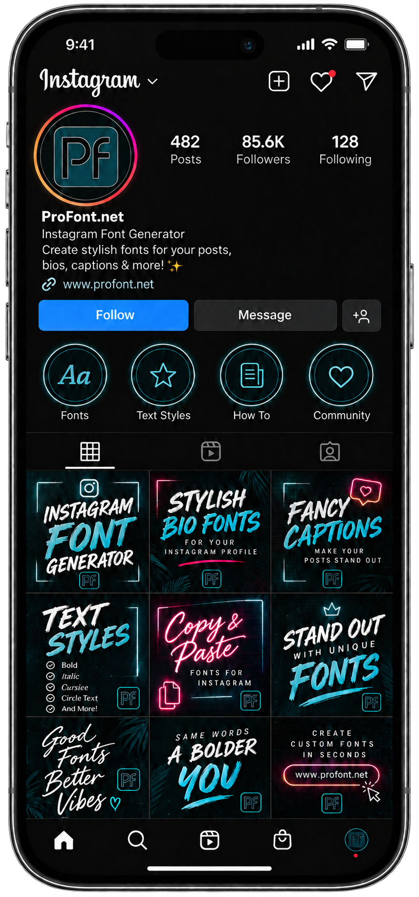 Instagram Font Generator